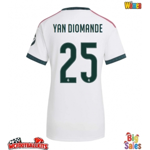 Real Madrid Yan Diomande #25 Replica Home Stadium Shirt for Women 2026-27 Short Sleeve